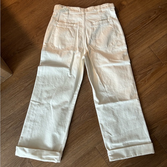 WE THE FREE PALMER CUFFED JEANS EGGSHELL - Picture 8 of 8